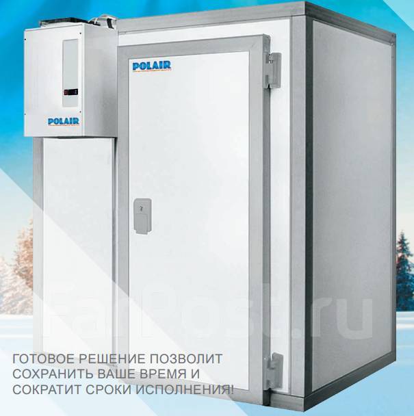 Камера холодильная, морозильная Polair КХН- 4,41 (1,36х1,96х2,2) d=80 ...