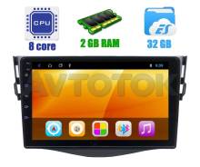 Штатная магнитола Toyota RAV4, Vanguard (2005-2013) 8 Core Android во Владивостоке Toyota RAV4
