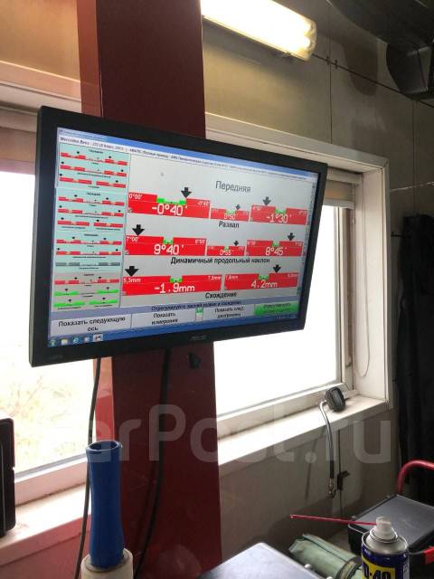 Регулировка развал/схождения Mercedes Benz - Ремонт во Владивостоке