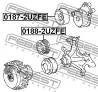 ����� �������� Febest 01872UZFE 01872UZFE ����