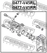 ������� ��������� (�� ������) | ��� ��� | Febest 0477V45RL 0477V45RL ����
