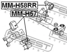 ������� ��������� | ����� ����/��� | Febest MMH57 MMH57 ����