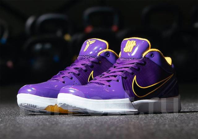 Undefeated x Nike Kobe 4 Protro Lakers 39 40 41 42 43 44 45 8 500