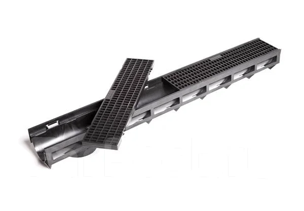 Лоток водоотводный, комплект с пл. реш. ООО \"ВОДсток\", в наличии. Цена ...