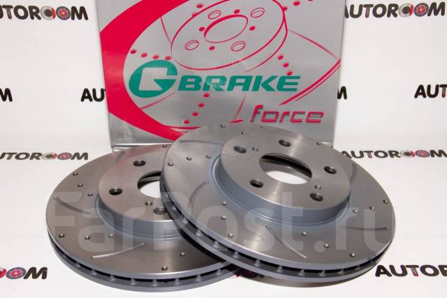 Диски тормозные перфорированные G-brake GFR-02451 (Передние) купить во ...