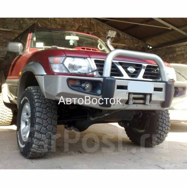 Бампер передний усиленный алюминиевый Nissan Safari/Patrol Y61, новый ...