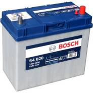 Аккумулятор Bosch S4 020 45 а/ч (Цена со сидкой 4469 руб! ) в Хабаровске Bosch. 45 А.ч., Обратная (левое), производство Европа