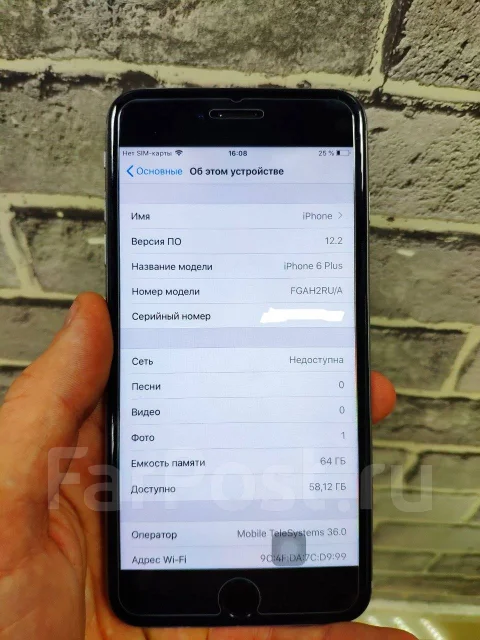 Apple iPhone 6 Plus. �/�, �����, 3G, 4G LTE ����