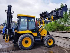 MST, 2019 в Москве MST. Экскаватор погрузчик 542, альтернатива JCB 3CX, 1,20 куб. м.