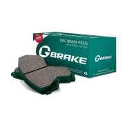 Колодки тормозные G-Brake GP01142 передние в Иркутске Колодки тормозные. Hyundai: Lantra, Matrix, Grandeur, Tiburon, Lavita, Sonata, Marcia, Elantra, Avante, Coupe Nissan: Bluebird, Vanette, Primera, Larg...