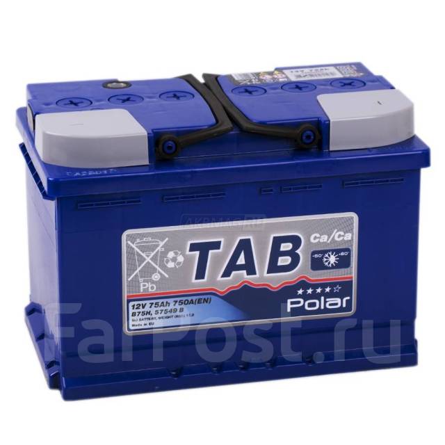 Аккумулятор tab polar 75