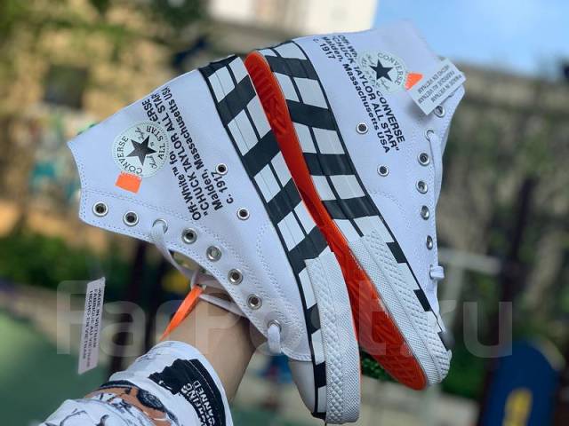 OFF White x Converse OW 36 37 38 39 40 41 42 43 3 990