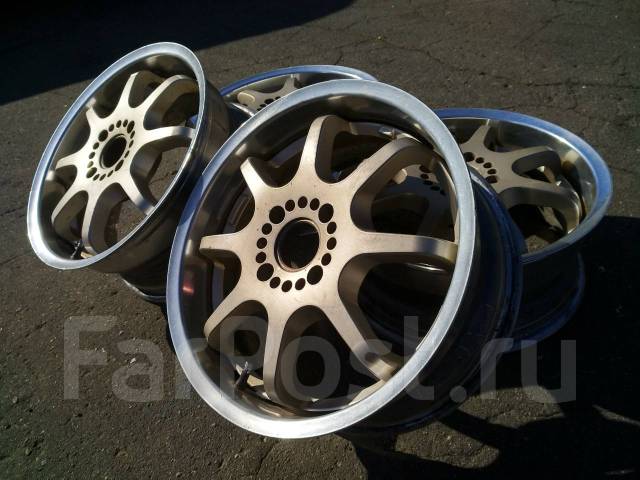 01810 Японские кованые диски Weds H&K RMP8 R15 4x100, 15", 1 шт, 4 шт ...