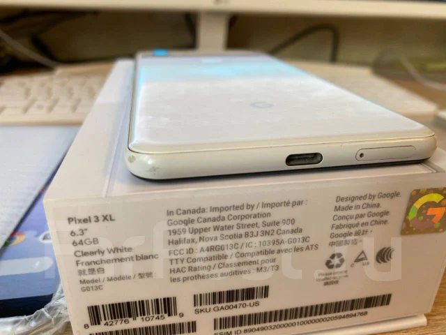 Google Pixel 3 XL. �/�, �����, 3G, 4G LTE, ����������, NFC ����