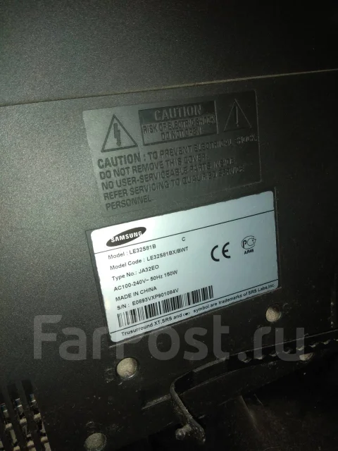 Samsung LE32S81B. LCD (��) ����