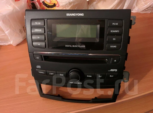 Ssangyong actyon магнитола штатная инструкция