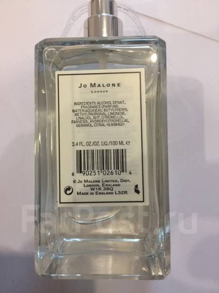 100 bays. Jo Malone духи BLACKBERRY Bay описание.