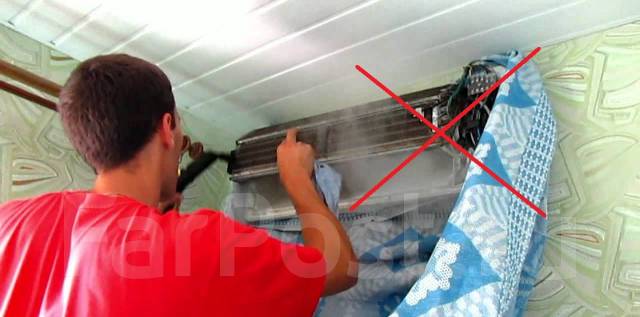 Сервис чехол (пакет) для чистки кондиционера (внутреннего блока), VS ...