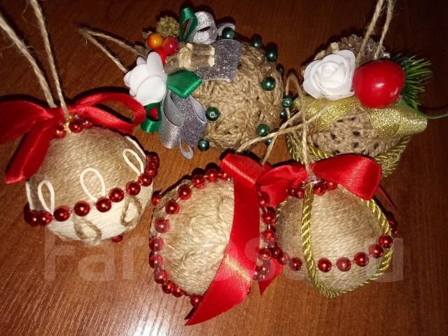 Украшение Новогодних Шаров