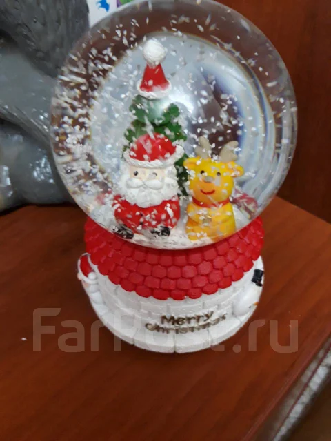 Стеклянный Новогодний Шар Сувенир