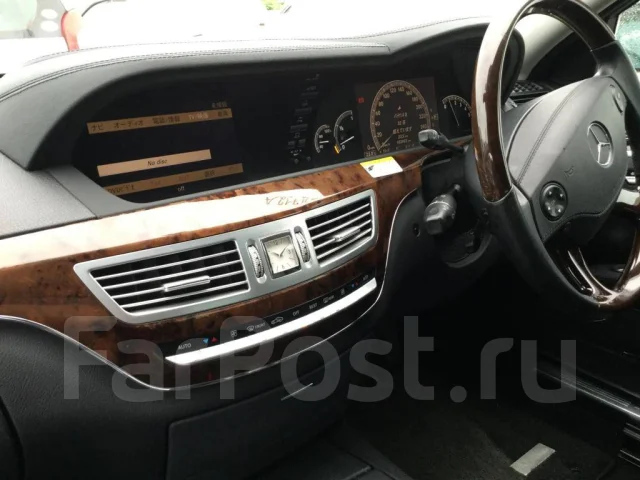 Как настроить часы на мерседес 221