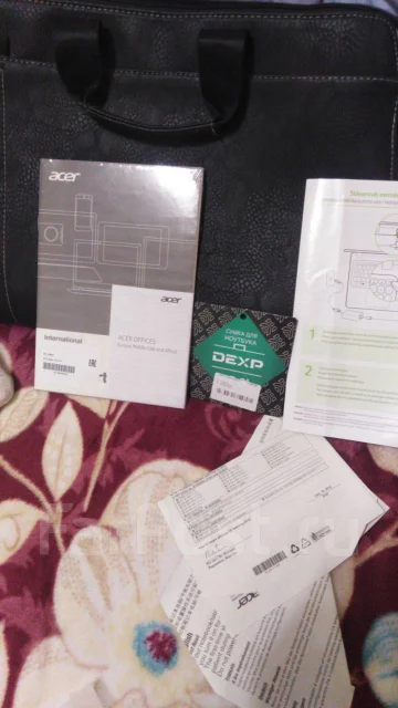 Acer Aspire ES15. 2,4����, ��� 4 ��, ���� 500���, WiFi: 1, Bluetooth: 1 ����