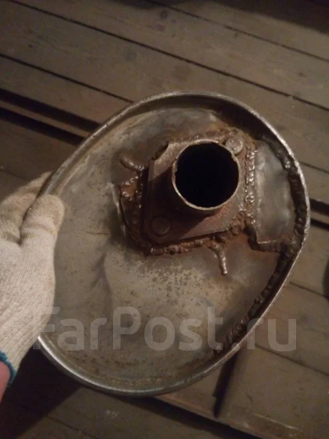 Бочка глушителя из нержавейки купить во Владивостоке по цене: 2 000 ...