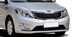 Бампер передний новый Kia Rio 3 2011-2015 - Цена с окраской в цвет в Новосибирске Бампер. Kia Rio, QB D3FA, D4FC, G4FA, G4FC, G4FD, G4FG, G4LA. Под заказ