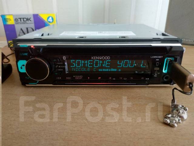 Kenwood U350BT MP3 / WMA / AAC / WAV / FLAC iPod / Bluetooth, 1