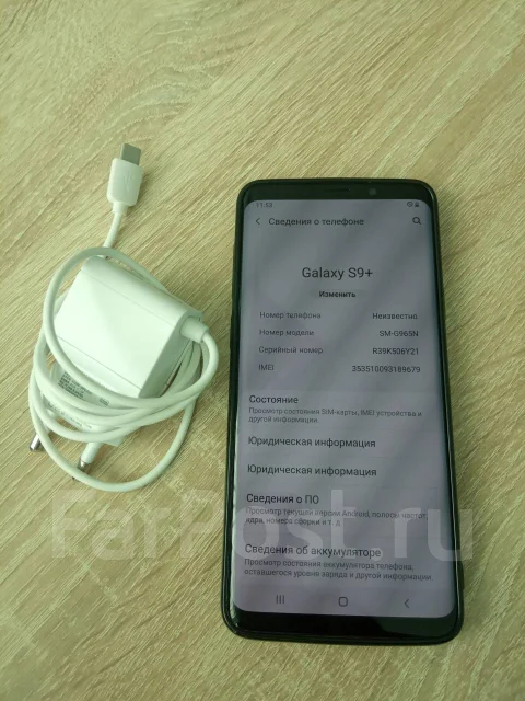 Samsung Galaxy S9+. �/� ����