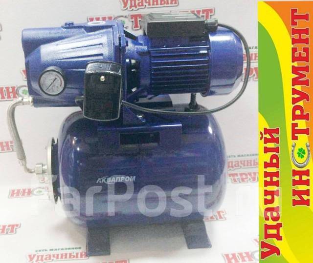 Насосная станция Aquaprom NS-100L/AP10,1000 Вт, 60 л/мин, напор 48 м ...