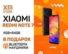 Xiaomi Redmi Note 7 4Gb+64Gb Черный "XM: Store" + Блютуз наушники в Находке Xiaomi Redmi Note 7. Новый, 64 Гб, Черный, 3G, 4G LTE, Dual-SIM