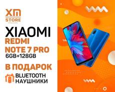 Xiaomi Redmi Note 7 PRO 6Gb+128Gb Синий "XM: Store" + Блютуз наушники в Находке Xiaomi Redmi Note 7 Pro. Новый, 128 Гб, Синий, 3G, 4G LTE, Dual-SIM