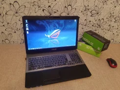 Asus ROG G75VW. 17.3", ��� 16 ��, ���� 128���, WiFi: 1, Bluetooth: 1, ����������� �� 2��. ����