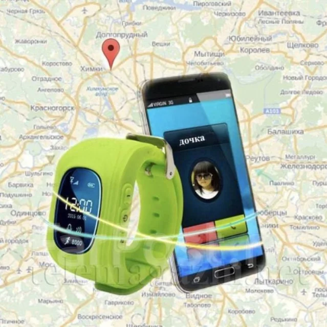Smart Baby Watch Q50. GPS, SIM-����� ����