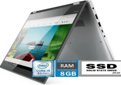 Lenovo Yoga. 14", 1,6����, ��� 8 ��, ���� 256���, WiFi: 1, Bluetooth: 1, ����������� �� 8��. ����