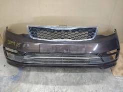 KIA RIO 3 14-17 Бампер передний б/у 865114Y500 в Москве Бампер. Kia Rio, QB, UB D3FA, D4FC, G4FA, G4FC, G4FD, G4FG, G4LA