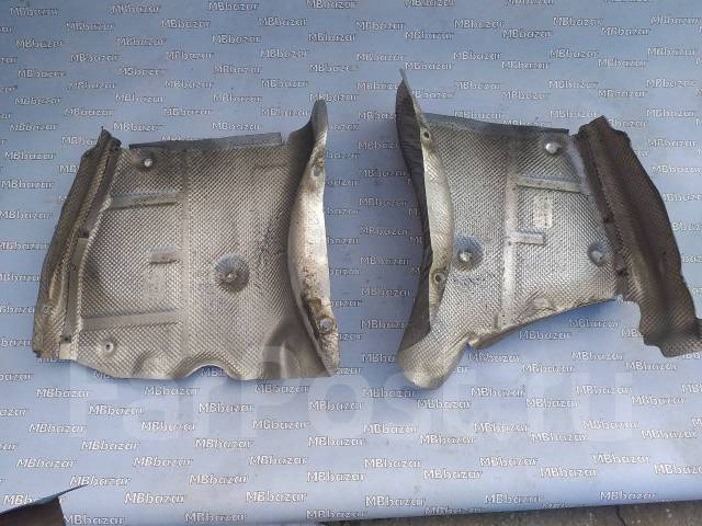 Тепловой экран над глушителем Mercedes S-Class W221 купить в ...