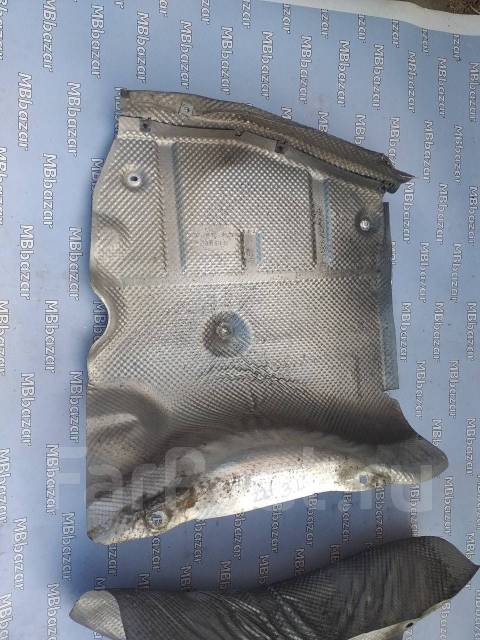 Тепловой экран над глушителем Mercedes S-Class W221 купить в ...