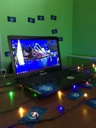 Samsung R580. 15.6", WiFi, Bluetooth