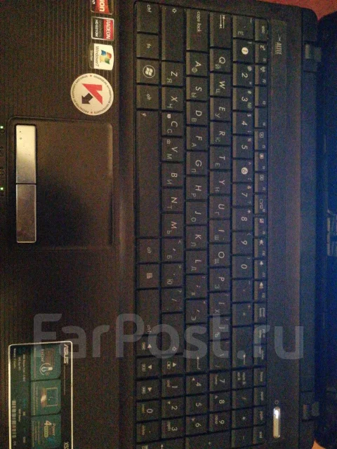 Asus X53U. 15.6", 1,5����, ��� 2048 ��, ���� 320���, WiFi: 1, ����������� �� 2��. ����