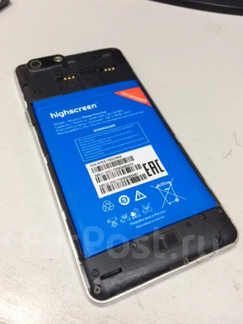 Highscreen Power Five Evo. �/�, �����, 3G, 4G LTE, Dual-SIM ����
