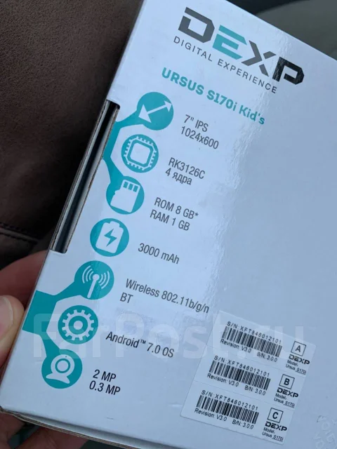 DEXP Ursus S170i Kid's. 7 ������ ����