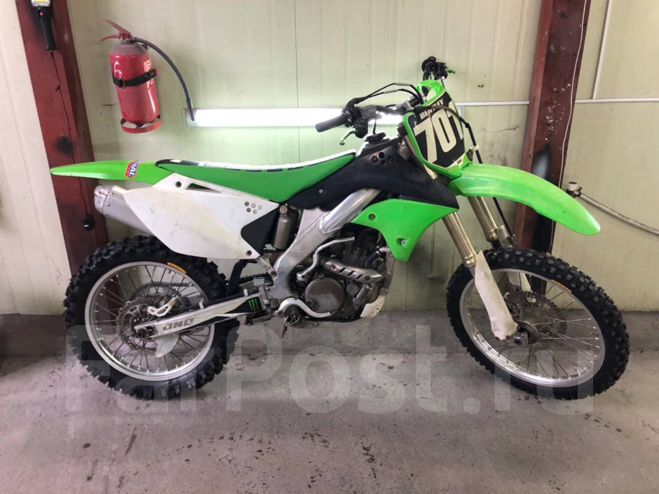 Kawasaki kx250f 2008