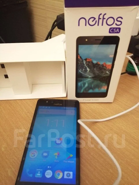 Neffos C5A. �����, �������, ������, 3G, Dual-SIM ����