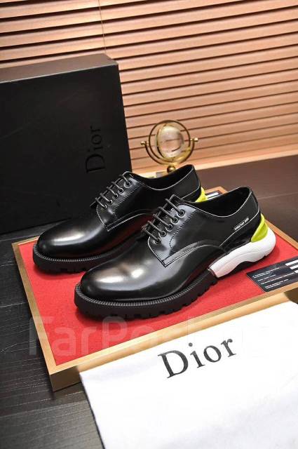 Мужские туфли Dior, 38, 39, 40, 41, 42, 43, 44, демисезон, новый, под  заказ. Цена: 9 800₽ во Владивостоке