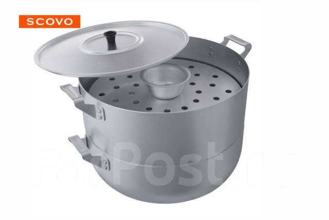 Мантоварка (мантышница) 6л 4 сетки, новый, в наличии. Цена: 3 000₽ во ...