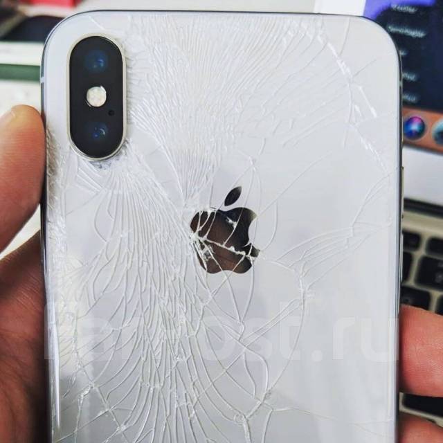 Как заменить заднее стекло на айфон Замена заднего стекла iPhone 8, X, XS, XR в Хабаровске