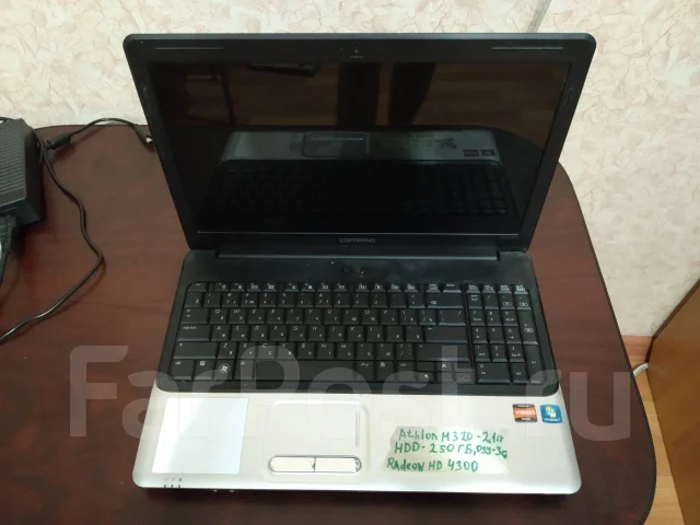 Compaq. 15.6", 2,1����, ��� 3072 ��, ���� 320���, WiFi: 1, Bluetooth: 1 ����