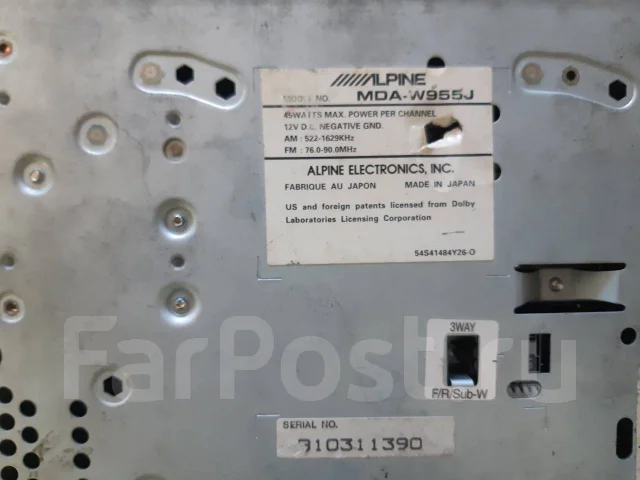 Alpine MDA-W955J ����